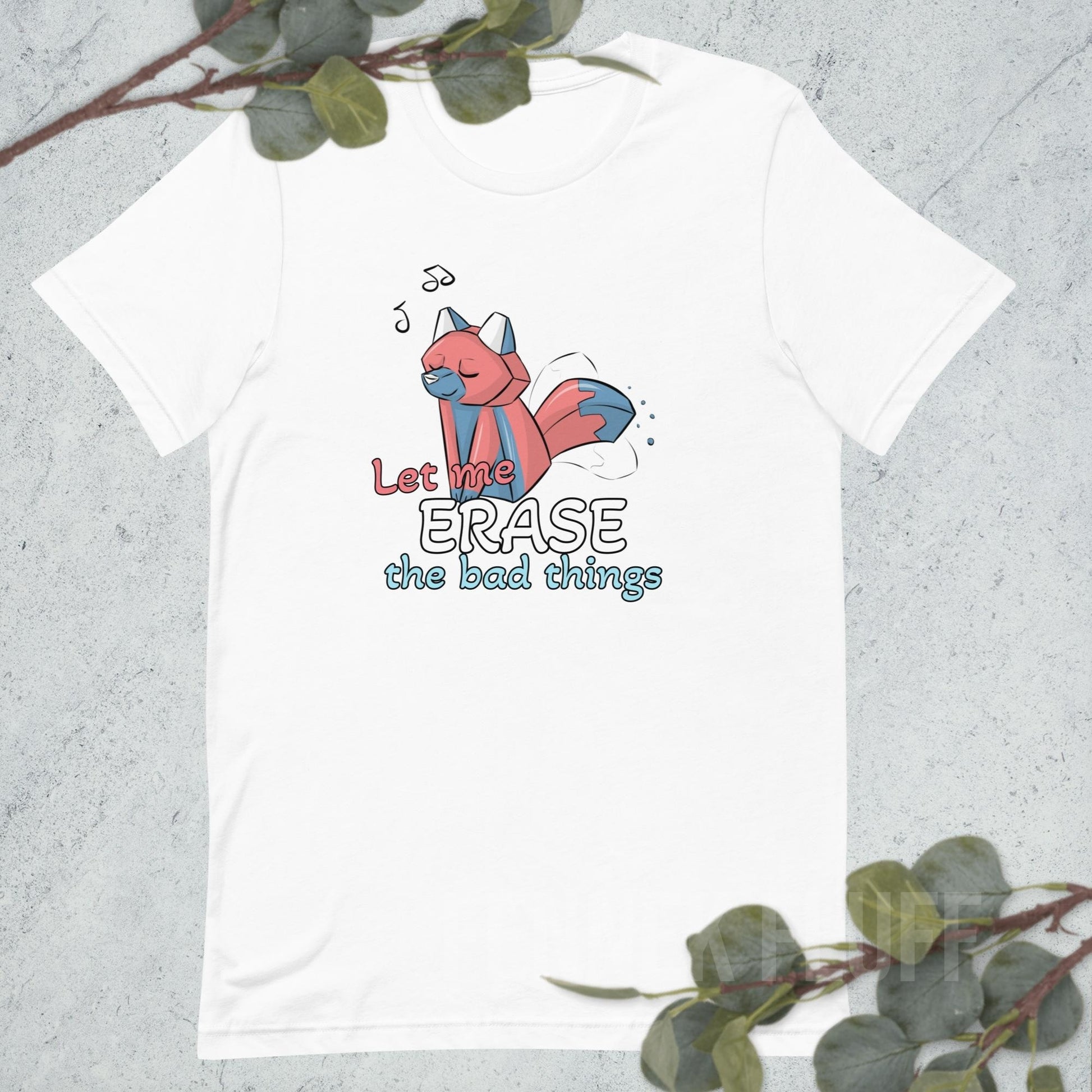 Let me erase the bad things - Erasox - Unisex t-shirt Fennek Fluff Fennek Fluff T-Shirt