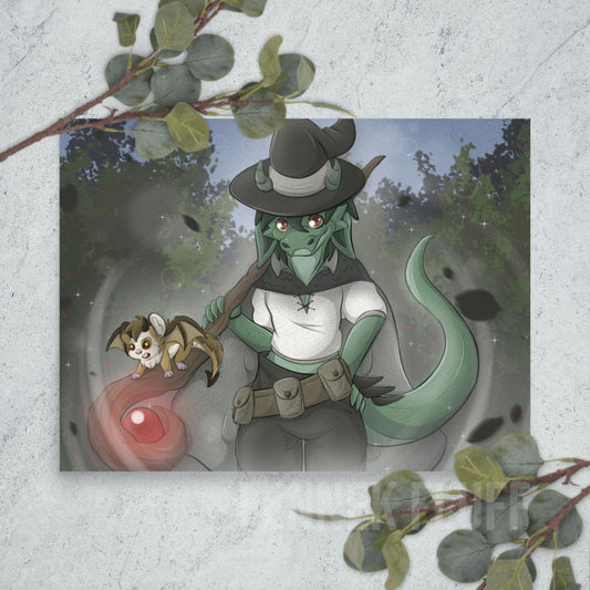 Magician Kobold - Poster Fennek Fluff Fennek Fluff Mural