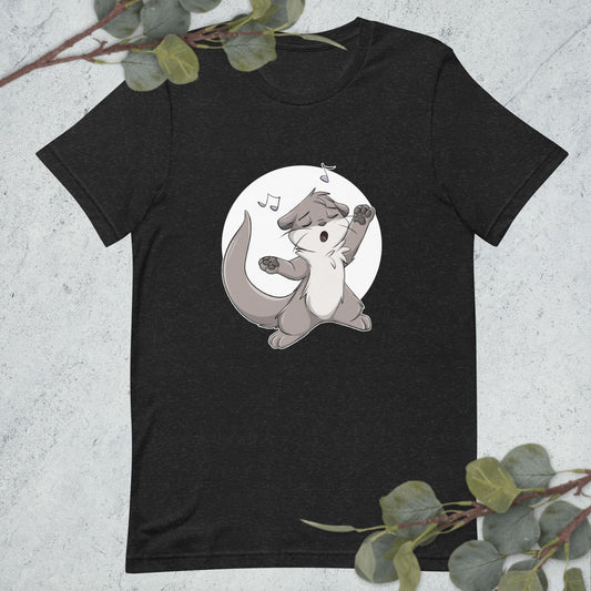 Singing Otter - Unisex t-shirt