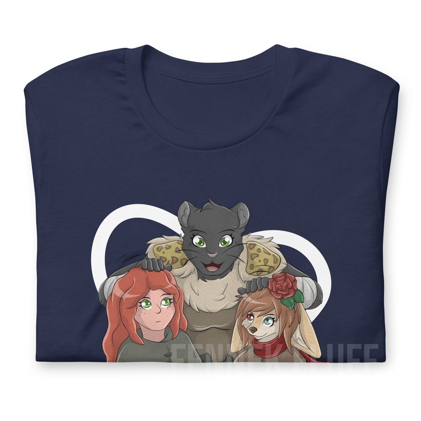 Friends are Family! - Unisex t-shirt Fennek Fluff Fennek Fluff T-Shirt