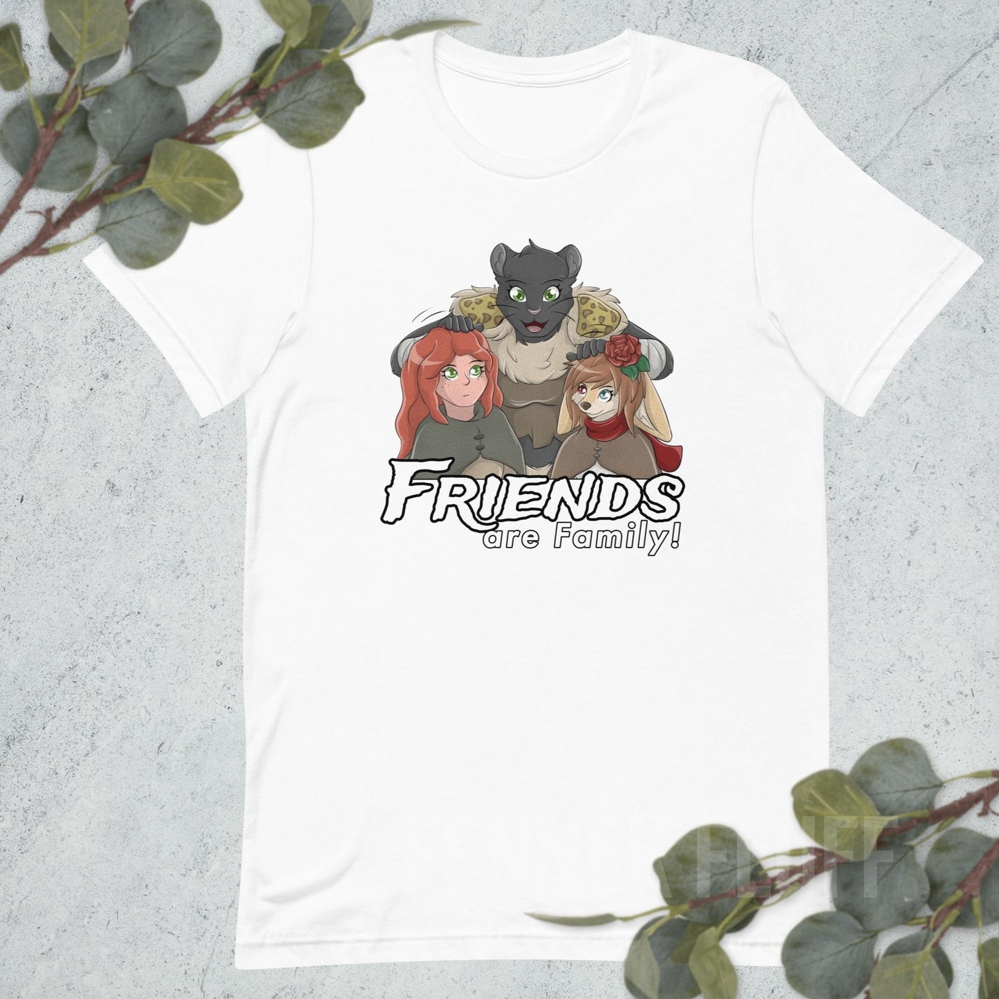 Friends are Family! - Unisex t-shirt Fennek Fluff Fennek Fluff T-Shirt